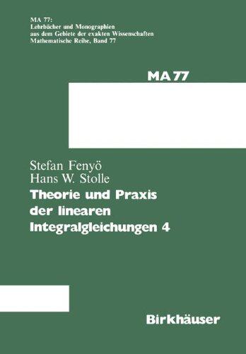 【预售】Theorie Und Praxis Der Linearen Integralgleich...
