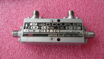 HRS HDH-01537CI 1.4-1.6GHz 37dB SMA RF射频微波同轴定向耦合器