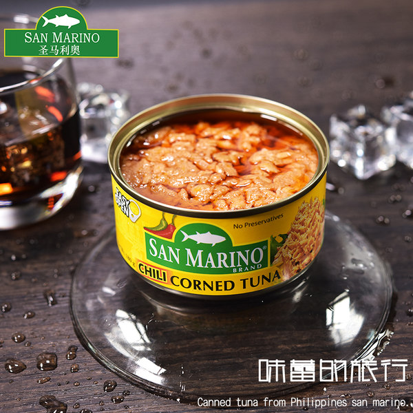 菲律宾进口 圣马利奥 腌制金枪鱼罐头 180g 优惠券折后¥9.8包邮(¥14.8-5)