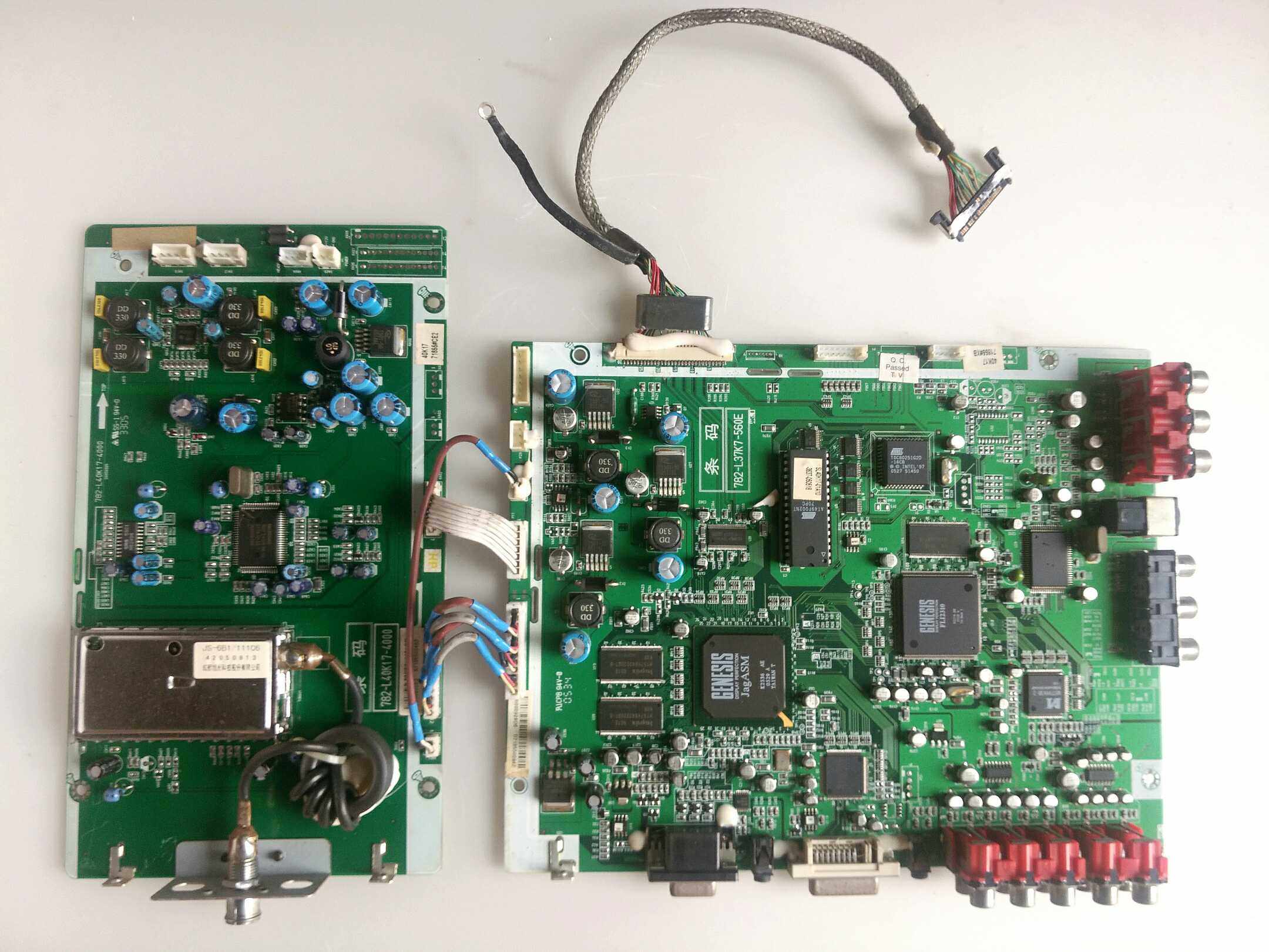 厦华 lc-40k17 屏线