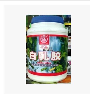 包邮一江牌白乳胶粘木胶白胶模型胶白底料胶聚醋酸乙烯乳液2.2KG
