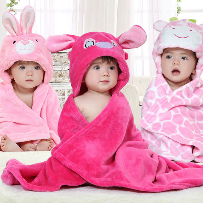 Cape pour enfant TOLO RABBIT en flanelle - Ref 2154496 Image 1