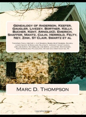 【预售】A   Genealogy of Anderson, Keefer, Gaugler, Livez