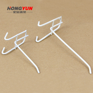 白色网钩浸塑网勾网片网格挂钩铁丝网挂钩饰品手机配件挂钩挂钩