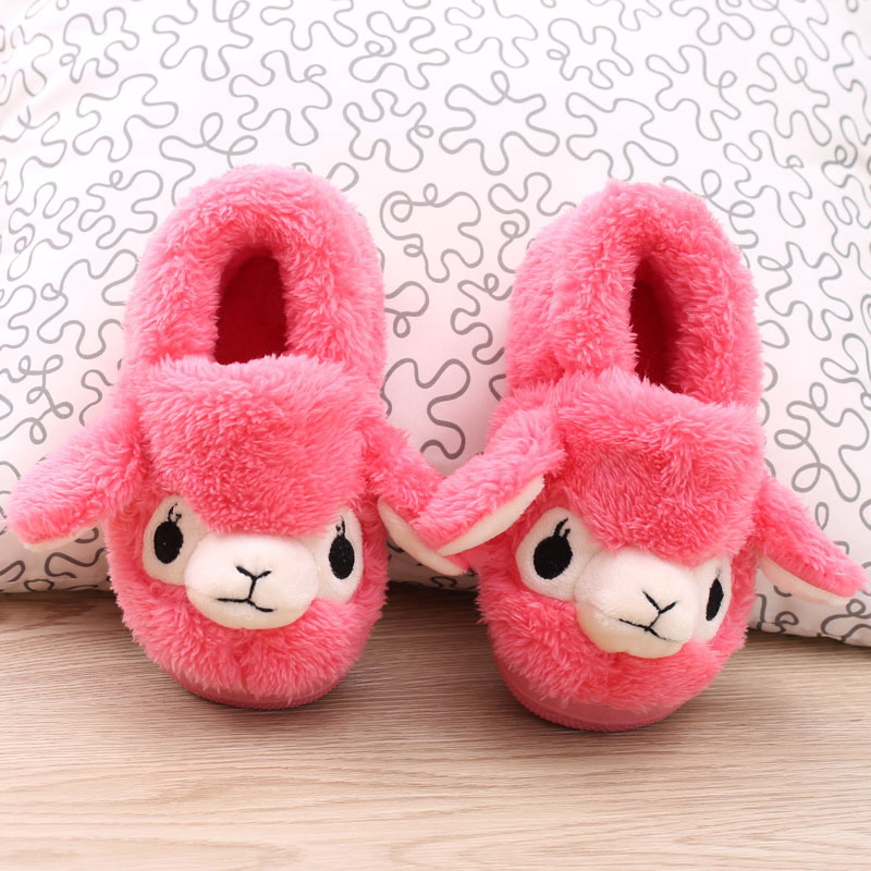 Chaussons enfants en suède pour hiver - semelle tendon - Ref 1032390 Image 1