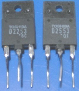 】D2553 D2253 拆机大屏幕行管 带阻尼适用于29-34寸