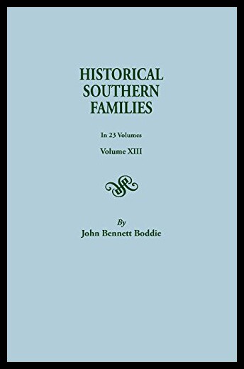【预售】Historical Southern Families. in 23 Volumes. Volu