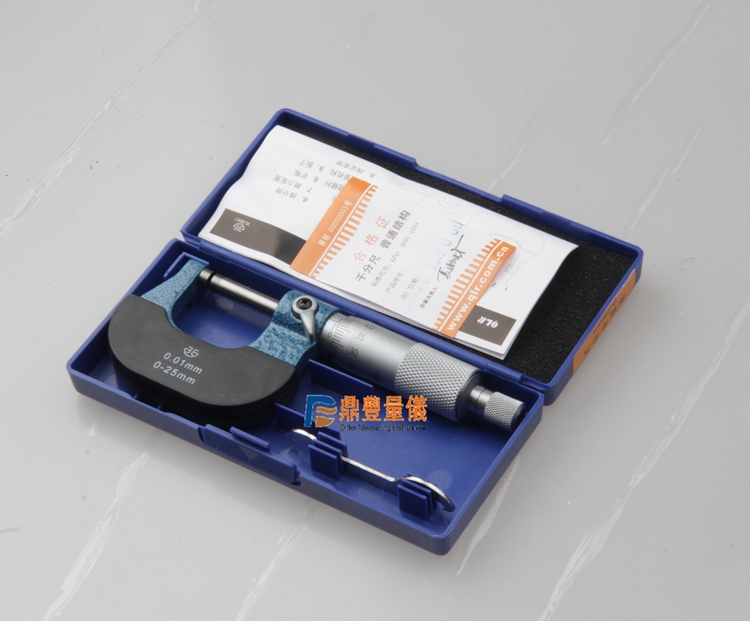 青海西外径千分尺螺旋测微器0-25