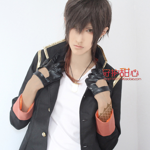 {甜心家}深木棕渐变层次刀剑乱舞 大具/具利伽罗cosplay假发