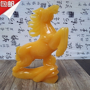 天然玉石摆件办公室酒柜装饰品