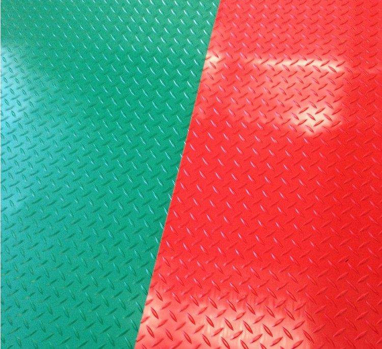 钢板纹防滑地垫pvc塑胶地板革塑料地毯地板贴纸防水垫仓库厨房