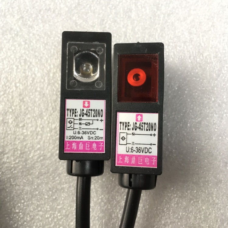 È«ÐÂÔ°ü×° ³§¼ÒÖ±ÏúÉϺ£¶¦¾Þ¶ÔÉäʽ´«¸ÐÆ÷ JG-45T20NO ¹âµç¿ª¹Ø