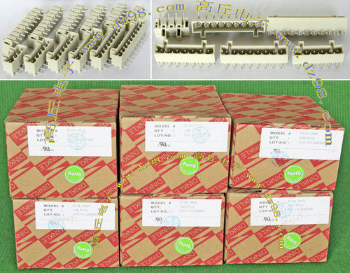 台湾DINKLE町洋5.08端子0135-1904 1906 1907 1908 1909 1910插座