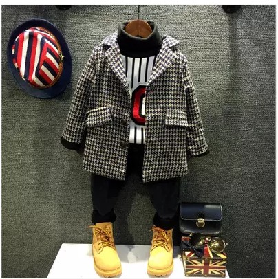 Manteau pour garcon en laine - Ref 2161272 Image 1
