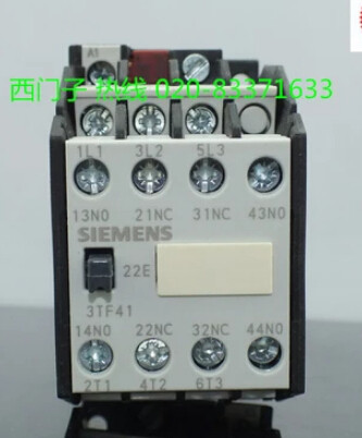 原装正品西门子直流接触器22E 3TF41 22 -1X DC24V 3TF4111