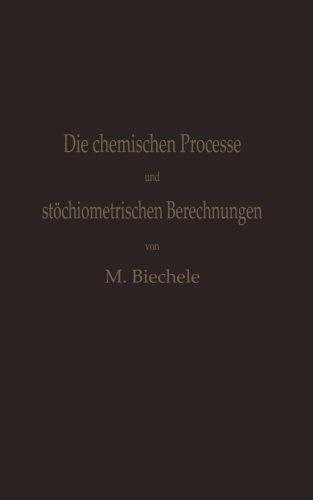 【预订】Die Chemischen Processe Und Stochiom...