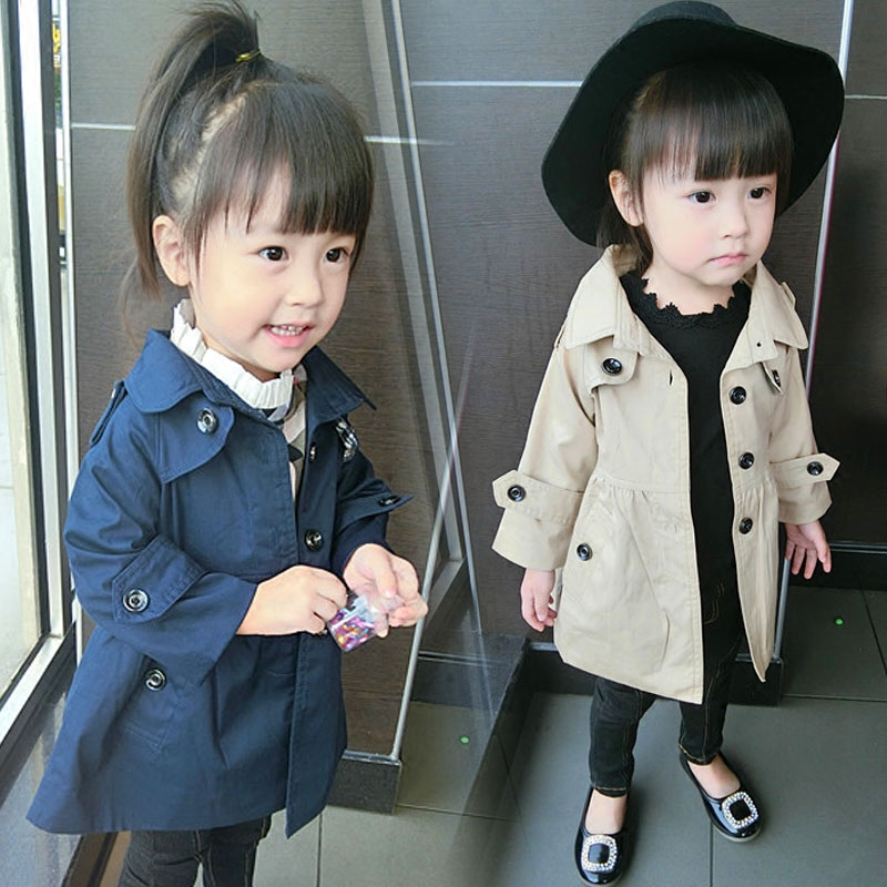Manteau pour fille en Toile de coton - Ref 2162680 Image 1