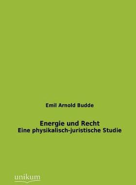 【预售】Energie Und Recht