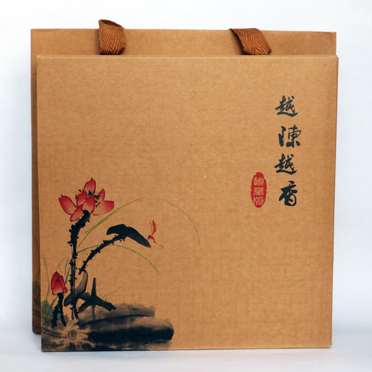 礼品袋牛皮纸包装盒 印刷折叠纸盒 礼品袋手提 礼品盒 定做礼品袋
