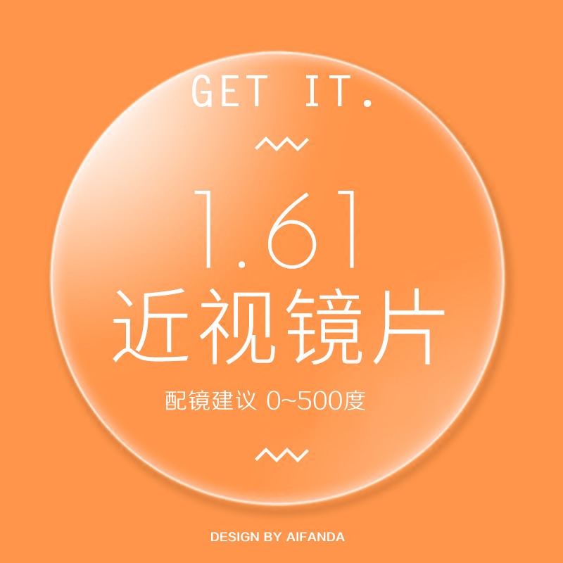 加硬非球面超薄绿膜正品近视眼镜