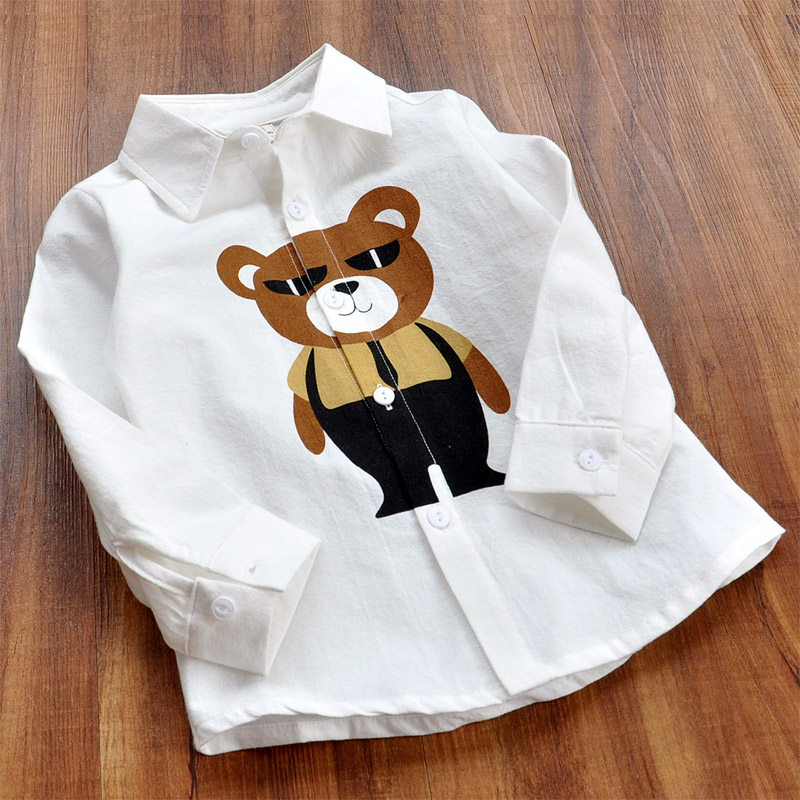 Chemise garcon à manche longue - Ref 2074384 Image 1