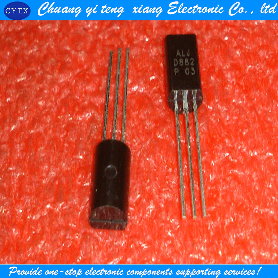 创亿腾翔‖直插三极管 2SD882S D882S GR TO-92 功率晶体管