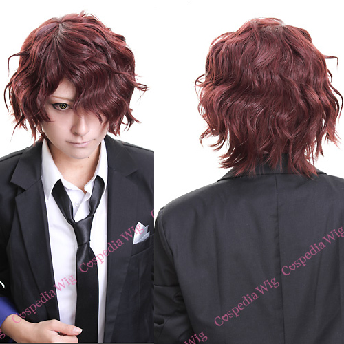 Psycho Paass心理測定者2雛川翔cosplayかつらセピアパーマ Psycho Paass心理測定者2雛川翔cosplayかつらセピアパーマ