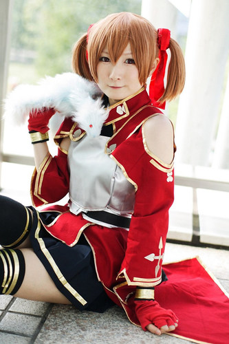 cosplay服装 刀剑神域 西莉卡 驯兽使通常战斗服 现货 - 封面