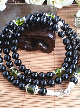 黑玛瑙泰国佛牌其他款式毛衣项链