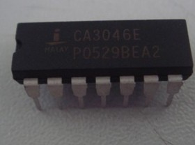 直插 CA3046 CA3046E 正品NPN晶体管阵列芯片 DIP-14封装 可直拍