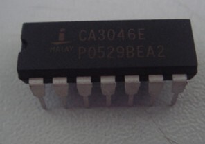 直插 CA3046 CA3046E 正品NPN晶体管阵列芯片 DIP-14封装 可直拍