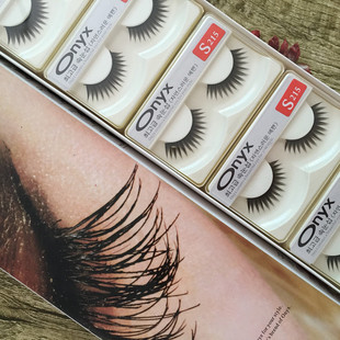 厂家直销Onyx欧内丝眼睫毛假睫毛S215自然纤长浓密夜店 包邮