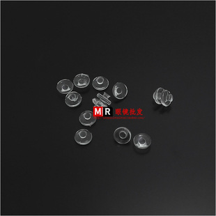 硅胶鼻托 林德伯格 鼻托超软鼻垫卡口圆形托叶眼睛框架 眼镜配件