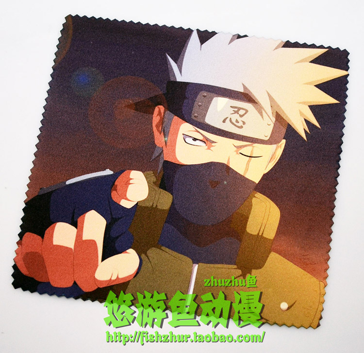 火影忍者眼镜布旗木卡卡西清洁布漩涡鸣人我爱罗宇智波鼬佐助