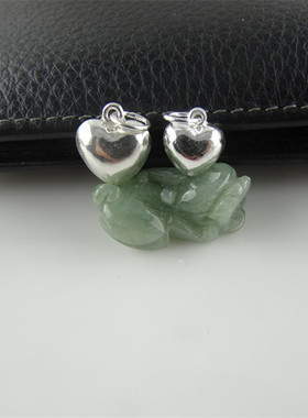 小爱心可搭配足银吊坠