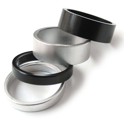 1寸 25.4mm 1-1/8寸28.6上管 把立5~15mm 铝合金垫圈钢管车 死飞