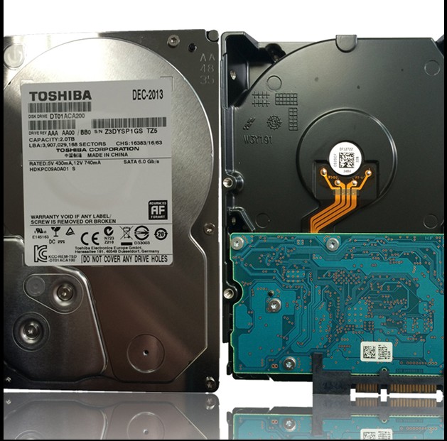 东芝监控7200转sata台式机硬盘