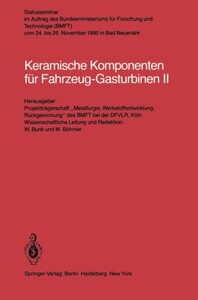 【预订】Keramische Komponenten Fur Fahrzeug-...