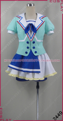 2449 cosplay服装 lovelive Sunshine aqours 青空 渡边曜 新品