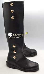 终结的炽天使 百夜米迦尔 费里德 巴特利 过膝长筒版 cos鞋 K15