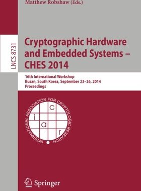 【预订】Cryptographic Hardware and Embedded ...