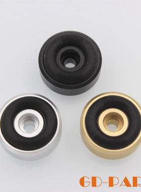 功放避震脚垫 音箱防震脚钉电脑机箱CD机脚胆机 音响减震脚垫20mm