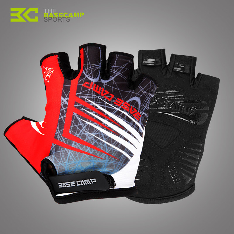 Gants pour vélo mixte BASECAMP - Ref 2241058 Image 1