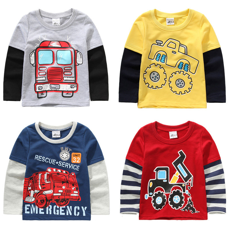 男童长袖T恤 春秋童装新款秋装 宝宝打底衫儿童T恤衫韩版上衣,童装/婴儿装/亲子装,T恤,淘宝优惠券,粉丝福利购,淘宝优惠卷