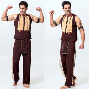 万圣节服饰 德国服装啤酒节成人男士服装cosplay民族特色表演服