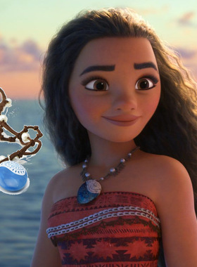 欧美海洋奇缘moana莫礼物项链