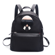 Ou Xuan female Korean summer Galeries Lafayette small backpack canvas bags leisure bags nylon backpack