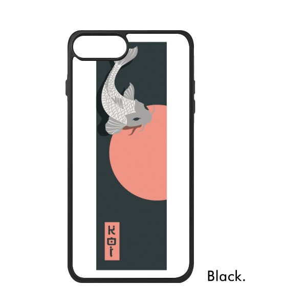 适用于iPhone阳传统文族色彩鱼形Xr手机壳max保护套678pro硅胶112