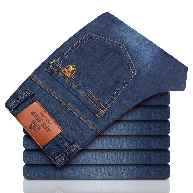 Jeans droite en vrac AFS JEEP en coton pour été - Ref 1464115 Image 1