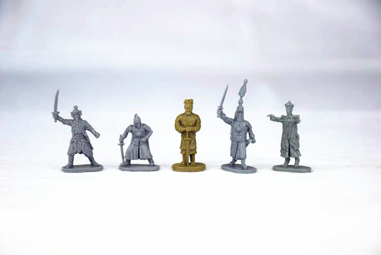 1/72凯撒caesar兵人模型 古代中国清朝明朝秦朝将军和清朝僵尸